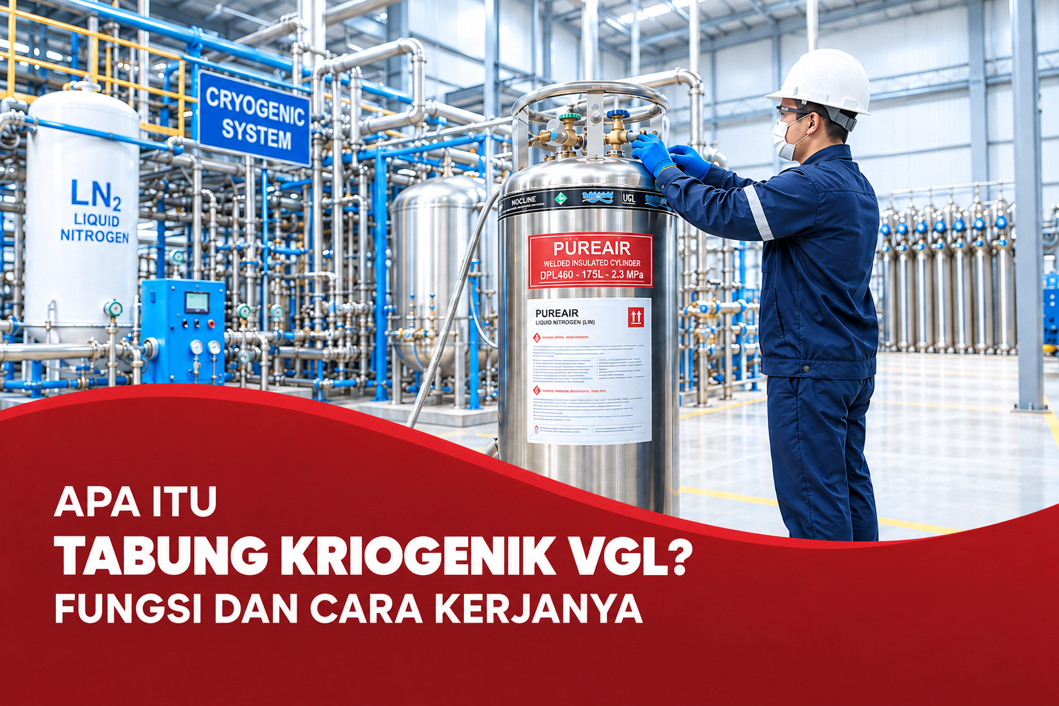 Apa Itu Tabung Kriogenik VGL? Fungsi dan Cara Kerjanya