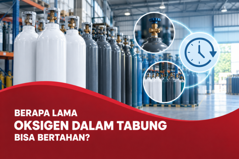 Berapa Lama Oksigen Medis dalam Tabung Bisa Bertahan?