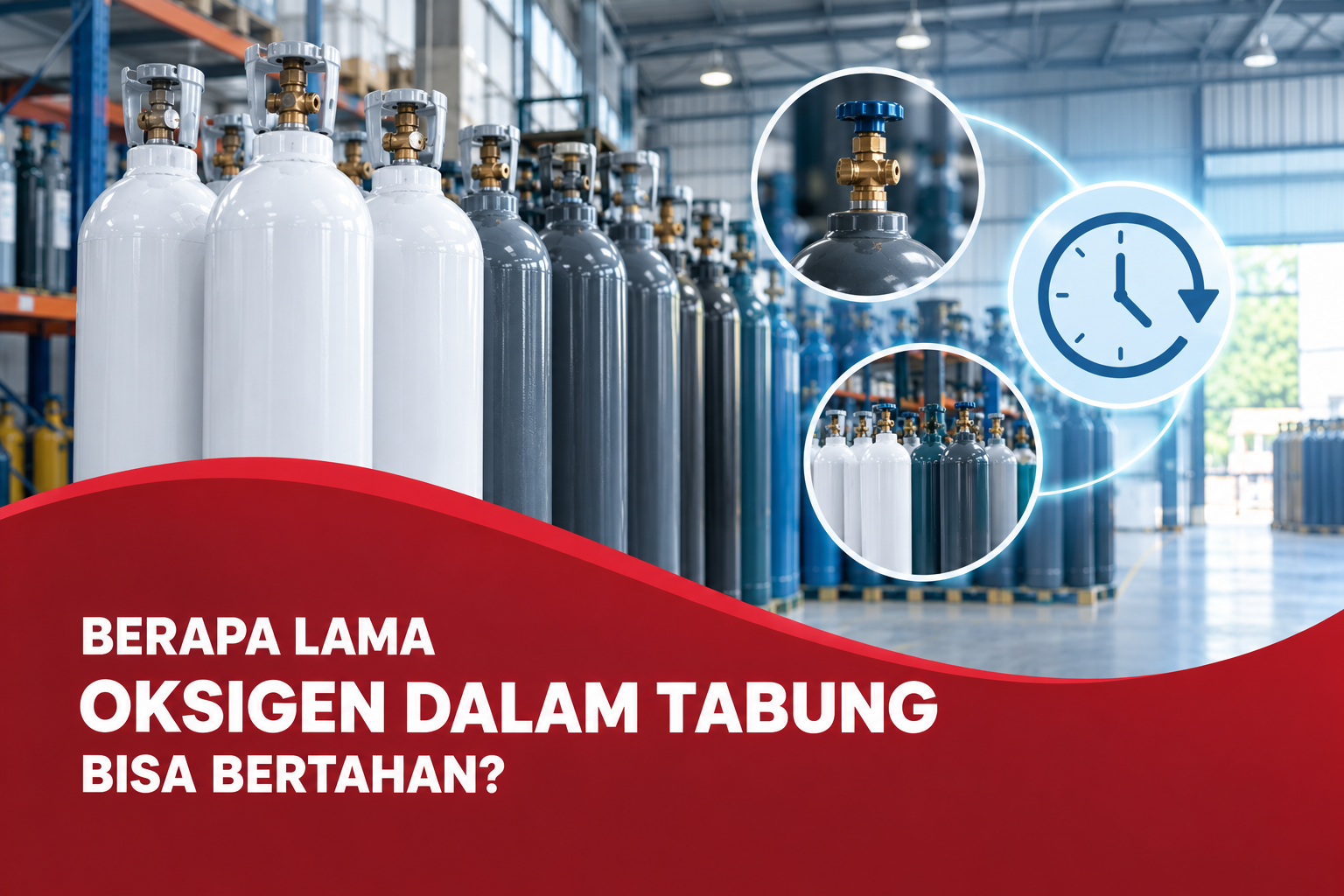 Berapa Lama Oksigen Medis dalam Tabung Bisa Bertahan?