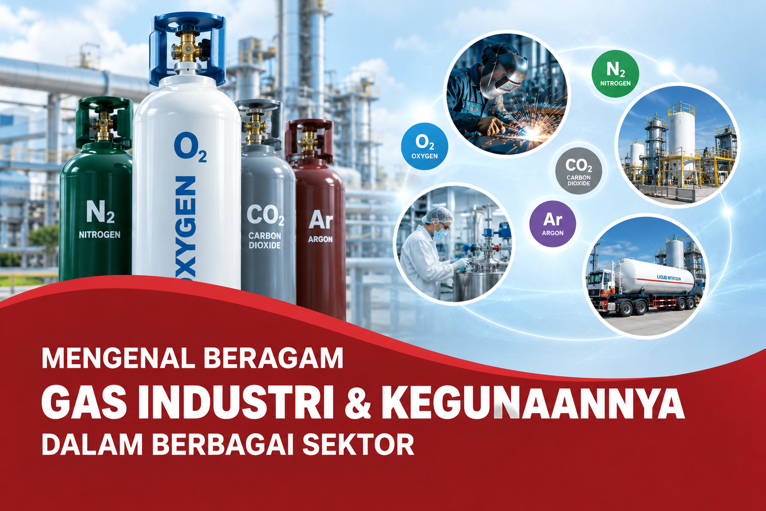 Mengenal Beragam Gas Industri & Kegunaannya di Berbagai Sektor